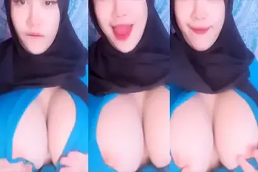 Bokep Jilbab Pamer Dada Montok Tanpa BH